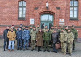 Lietuvos kariuomenės vyriausieji puskarininkiai savaitę dalijosi patirtimi su kolegomis iš Ukrainos - 1