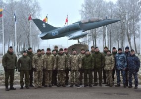 Lietuvos kariuomenės vyriausieji puskarininkiai savaitę dalijosi patirtimi su kolegomis iš Ukrainos - 4