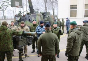 Lietuvos kariuomenės vyriausieji puskarininkiai savaitę dalijosi patirtimi su kolegomis iš Ukrainos - 6