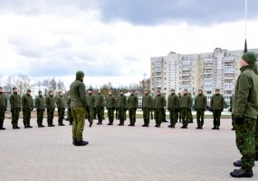 Lietuvos didžiojo kunigaikščio Gedimino štabo batalione įvyko šauktinių karių išleidimo į atsargą... - 5