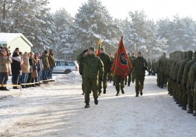 Lietuvos kariuomenės Generolo Adolfo Ramanausko kovinio rengimo centre kariai išleisti į atsargą  - 6