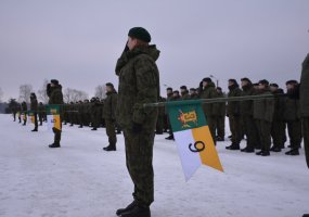Lietuvos kariai išvyksta į karinę mokymo operaciją Ukrainoje - 2