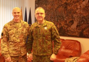 Deputy Commander U.S. Army Europe on visit in Lithuania - 1