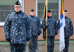 Į atsargą išlydėta trečioji Karinių jūrų pajėgų Apsaugos kuopos laida - 3