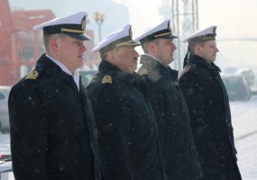 Karinių jūrų pajėgų laivui ,,Sūduvis“ (M52) pradėjo vadovauti naujas vadas - 2