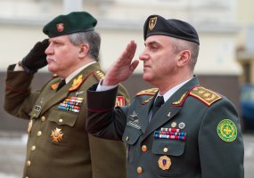 Chief of General Staff of Georgia Major General Vladimer Chachibaia conducted formal visit in... - 1