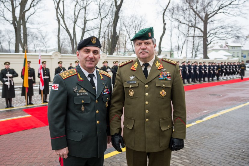 Chief of General Staff of Georgia Major General Vladimer Chachibaia conducted formal visit in...