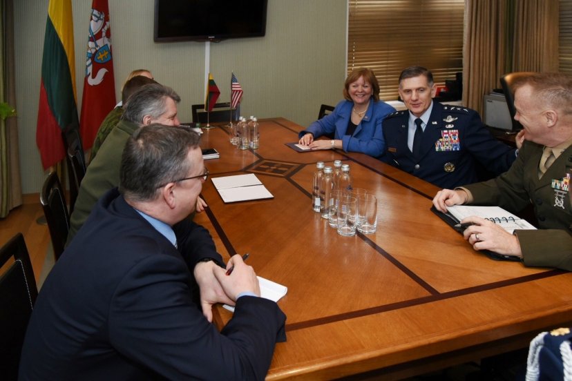 Deputy Commander of the United States European Command Lt Gen Timothy M. Ray heard words of...
