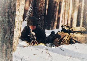 Žiemiška oro temperatūra karinio rengimo planų nekeičia - 5