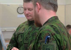 KOP kariai treniravosi planuoti ir vykdyti taktines operacijas - 2