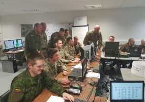 Lithuanian soldiers train in artillery exercise Dynamic Front 2018 in Germany - 3