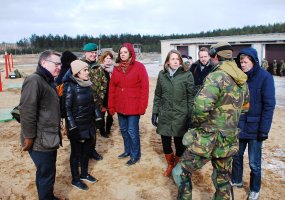 Members of Defence Committee of the Parliament of the Netherlands visited the NATO enhanced... - 1
