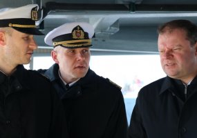 Karo laivų flotilėje lankėsi Ministras Pirmininkas - 5