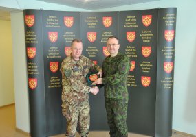 Lietuvoje lankosi NATO Jungtinių pajėgų vadavietės Brunsume vadas gen. R. Marchio - 3