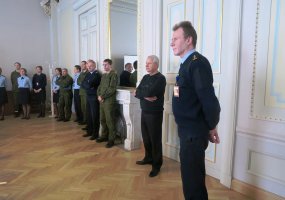 Karinių oro pajėgų štabe - Lietuvos tarpukario karo lakūnų paveikslų pristatymas - 3
