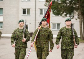 Klaipėdoje - Dragūnų bataliono šauktinių išlydėtuvės į atsargą  - 1