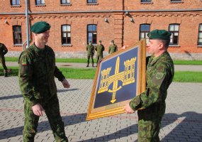 Juozo Vitkaus inžinerijos batalione iškilminga vyr. puskarininkių pasikeitimo ceremonija - 6