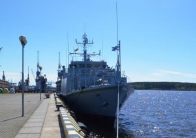 Karinių jūrų pajėgų laivai dalyvauja tarptautinėse pratybose ,,BALTIC FORTRESS 2018 - 1
