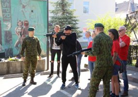 Jurbarke vyko Partizanų pagerbimo, Kariuomenės ir visuomenės vienybės diena - 1