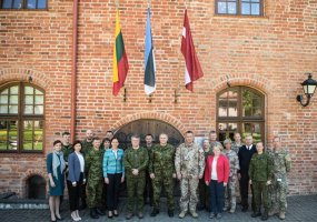 Susitikę Lietuvoje Baltijos šalių kariuomenių vadai sutarė stiprinti karinius jūros stebėjimo... - 1