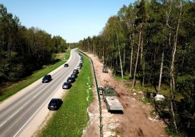 Inžinierių darbo rezultatas - besikeičiantis Mokomojo pulko teritorijos vaizdas - 1