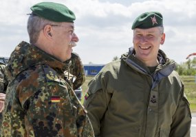 Didinamas Lietuvos kariuomenės ir Vokietijos Sausumos pajėgų bendradarbiavimas - 1