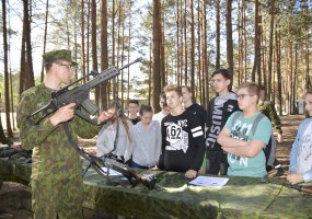 ARKRC Operacinės aplinkos kuopos „Vanagas“  šauktiniai kariai sėkmingai baigė Bazinį kario kursą - 1