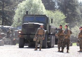 Prasideda kasmetinės netiesioginės ugnies paramos kovinio šaudymo pratybos „Ugninis griausmas 2018 - 4