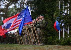 Vyko iškilmingas pratybų „Ugninis griausmas 2018“ atidarymas - 3