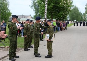 Oro gynybos batalione – NPPKT karių išleidimo į atsargą ceremonija  - 2