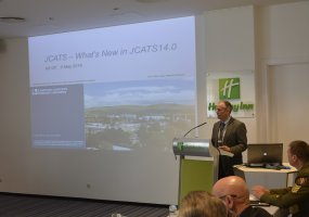 Generolo Adolfo Ramanausko kovinio rengimo centre atidaryta 12-oji tarptautinė JCATS naudotojų... - 2
