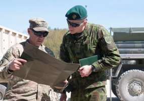 Puikiai įvertintas Inžinierių pasirodymas tarptautinėse pratybose „Combined Resolve 2018 - 1