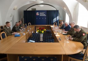 Lietuvoje lankėsi Europos Sąjungos karinio komiteto pirmininkas generolas Mikhailas Kostarakosas - 2