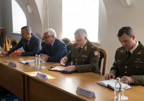 Lietuvoje lankėsi Europos Sąjungos karinio komiteto pirmininkas generolas Mikhailas Kostarakosas - 4