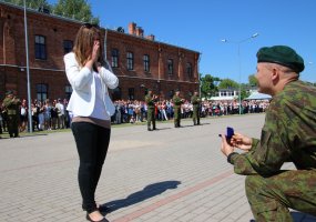 Lietuvos kariuomenės Juozo Vitkaus inžinerijos batalionas atsisveikino su 182 nuolatinės... - 4