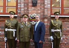 Lietuvos kariuomenės vadas gen. ltn. J. V. Žukas: „Lietuvos Nepriklausomybės kovose kovoję žydai... - 2