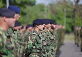 Soldiers of Portugal's rotational force welcomed in Klaipėda - 1