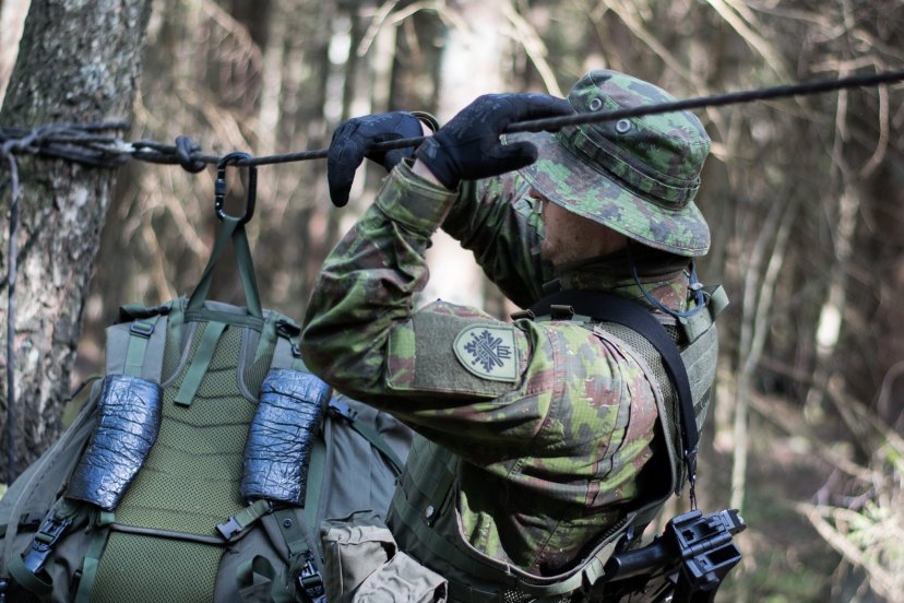 Ištvermingiausi kariuomenės žvalgai varžėsi „Žvalgo take“