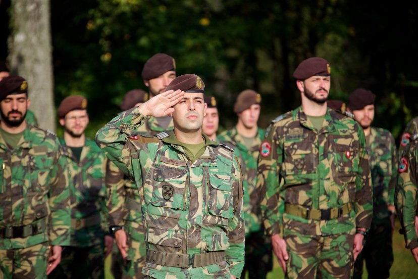 Fourth company-sized rotation of Portugal's troops deploy to Lithuania for training