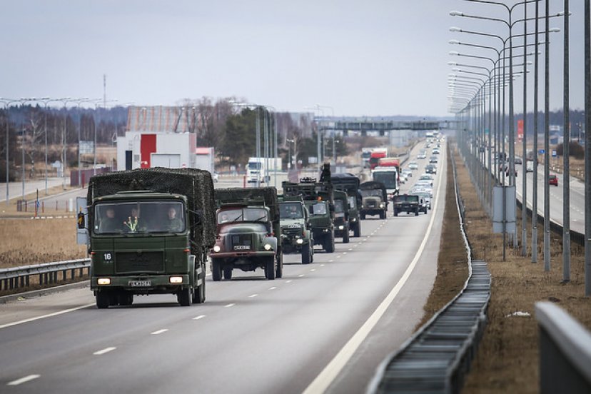     Residents of Lithuania should note: movement of military equipment columns will increase...