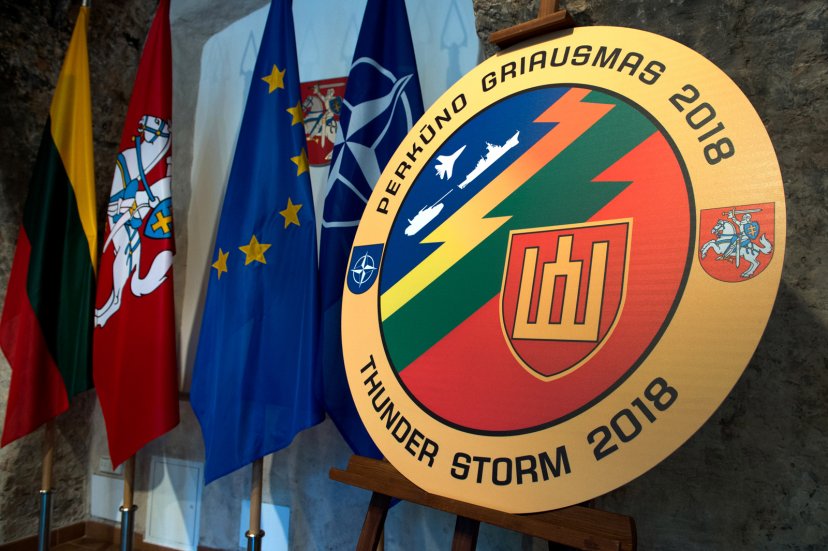 Prasidės didžiausios nacionalinės Lietuvos kariuomenės pratybos „Perkūno griausmas 2018“