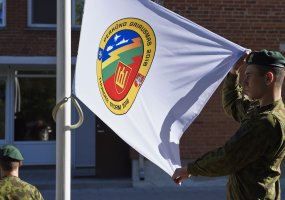 Pratybų vadovas gen. mjr. V. Vaikšnoras  „Tikiu, kad „Perkūno Griausmo“ pratybos įeis į... - 1