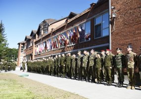 Pratybų vadovas gen. mjr. V. Vaikšnoras  „Tikiu, kad „Perkūno Griausmo“ pratybos įeis į... - 5