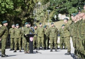 Pratybų vadovas gen. mjr. V. Vaikšnoras  „Tikiu, kad „Perkūno Griausmo“ pratybos įeis į... - 6