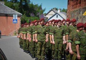 Savanorių rinktinės įkūrimo minėjime – sąjungininkų karinės technikos paroda - 1