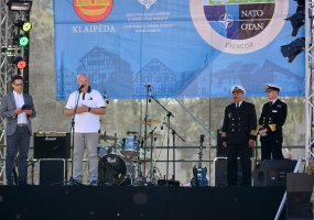 Rekordinis kiekis užsienio karo laivų ir net apie keturis tūkstančius įgulos narių dalyvavo... - 3
