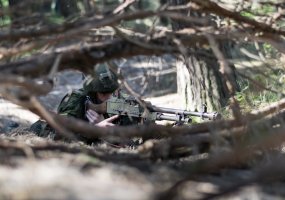 Klaipėdos regione vyko karių savanorių pratybos „Tvirtas skydas“ - 1