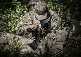 Į pratybas Lietuvoje atvykę JK ekspedicinių pajėgų  kariai   demonstruoja vienybę ir solidarumą... - 5