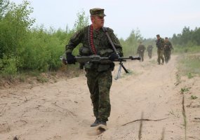 Mokymus baigė bataliono dydžio parengtojo rezervo karių dalinys - 6