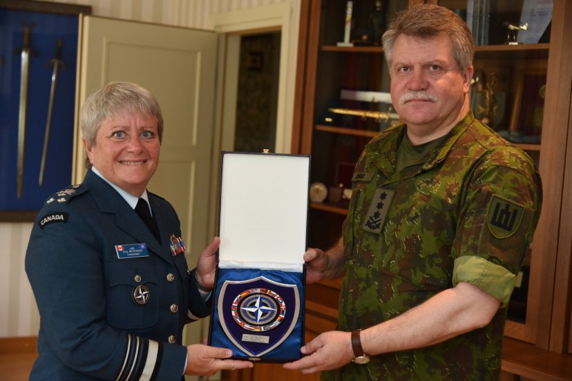 Delegation from the NATO Defence College visiting Lithuania